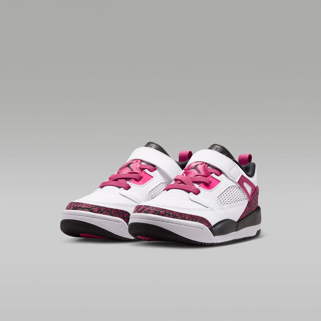 Jordan Spizike Low Little Kids' Shoes - White/Sweet Beet/Desert Pink/Off Noir - Image 5