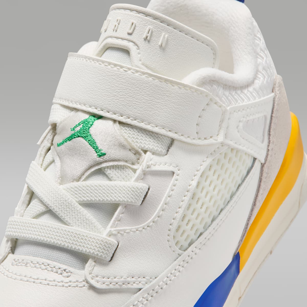 Jordan Spizike Low Little Kids' Shoes - Sail/Old Royal/Phantom/Lucky Green - Image 7