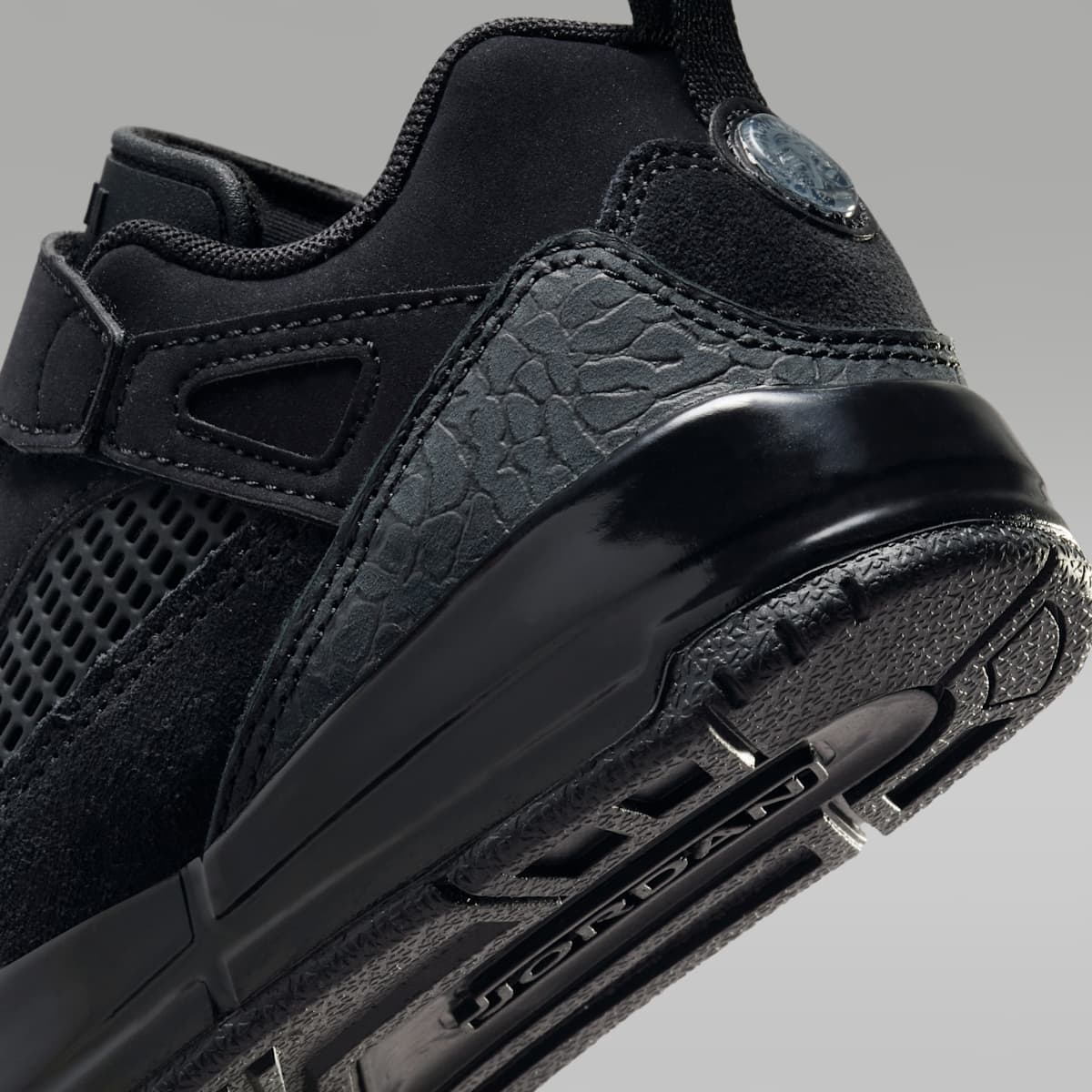 Jordan Spizike Low Little Kids' Shoes - Black/Anthracite/Black - Image 8