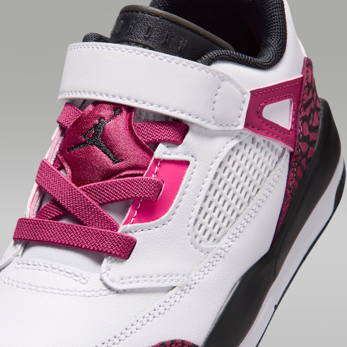 Jordan Spizike Low Little Kids' Shoes - White/Sweet Beet/Desert Pink/Off Noir - Image 7