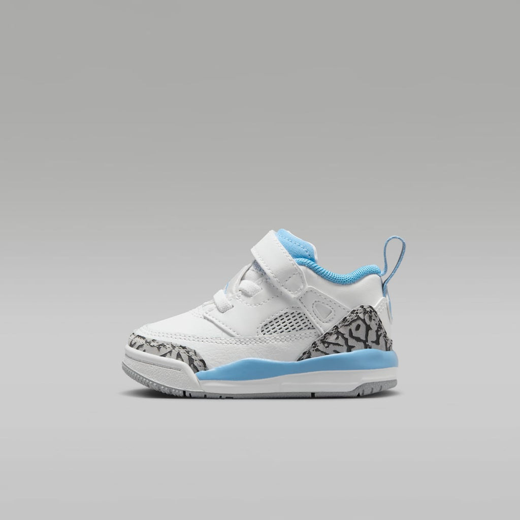 Jordan Spizike Low Baby/Toddler Shoes - White/Wolf Grey/Anthracite/University Blue - Image 1