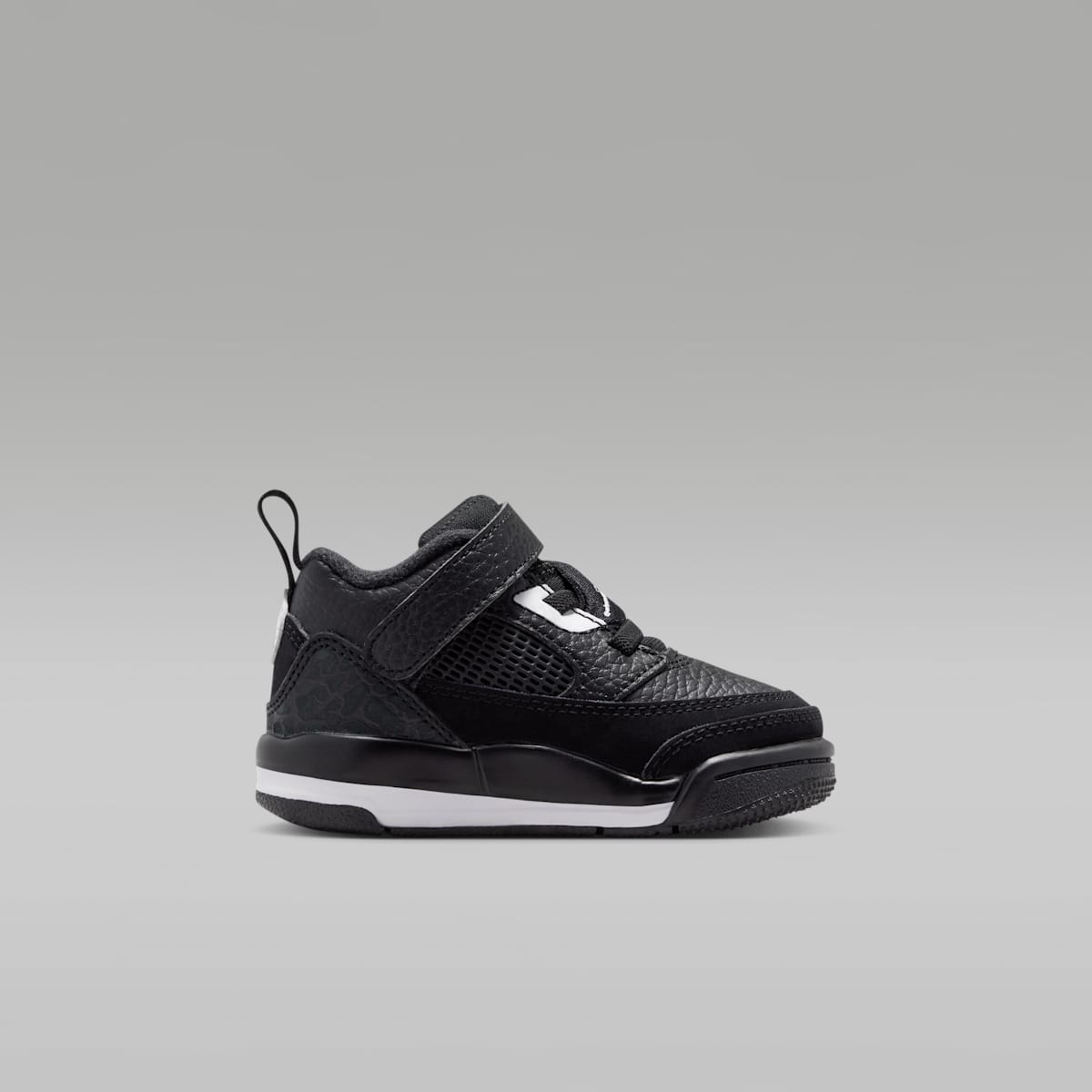 Jordan Spizike Low Baby/Toddler Shoes - Black/White/Anthracite/White - Image 3