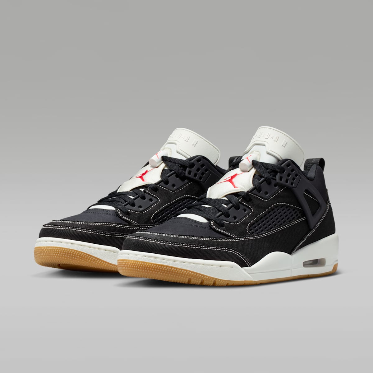 Jordan Spizike Low Men's Shoes - Black/University Red/Gum Medium Brown/Sail - Image 5
