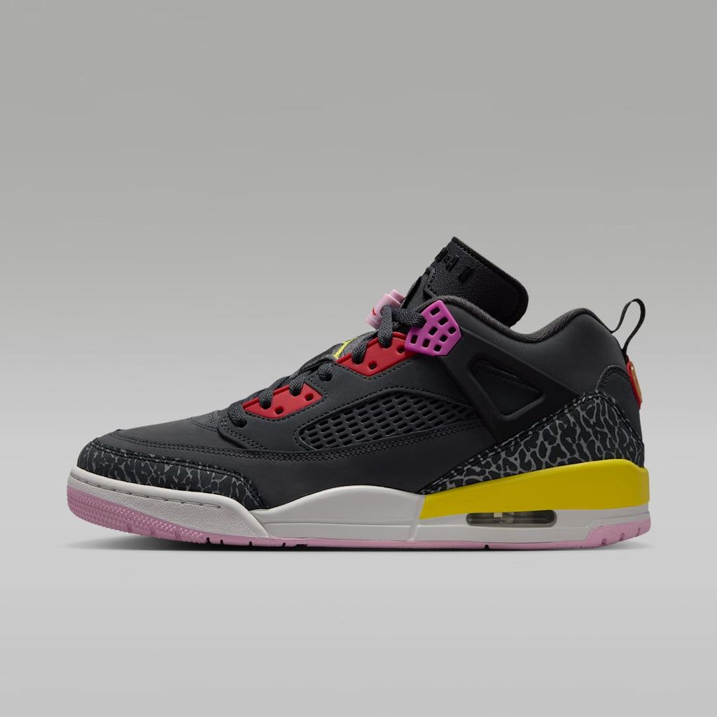 Jordan Spizike Low Men's Shoes - Anthracite/Black/Wolf Grey/University Red - Image 1