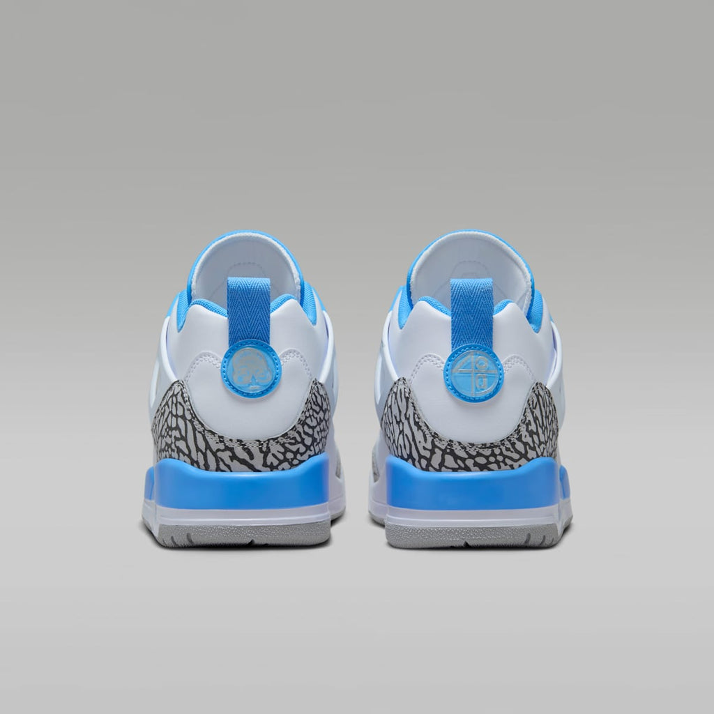 Jordan Spizike Low Men's Shoes - White/Wolf Grey/Anthracite/University Blue - Image 6