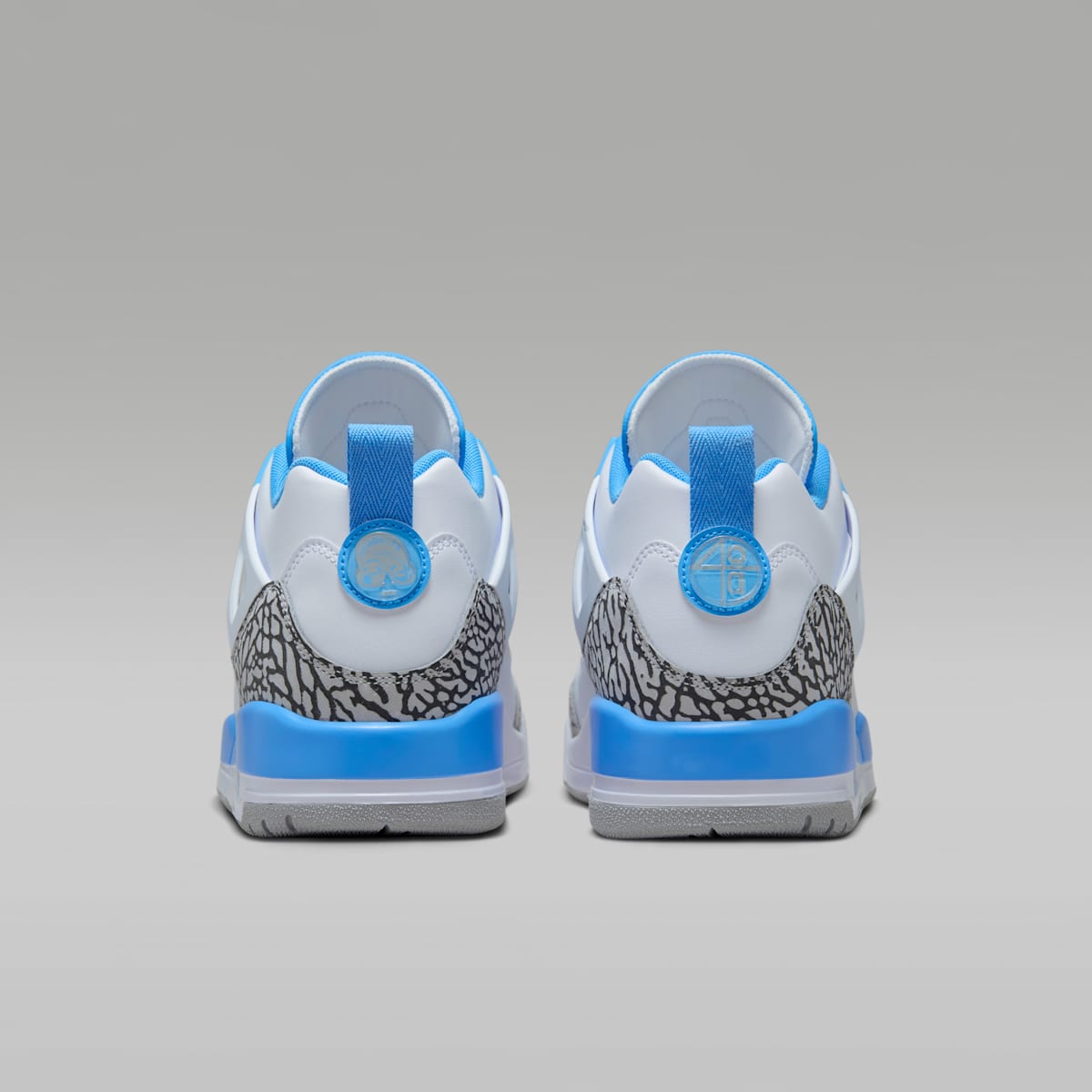 Jordan Spizike Low Men's Shoes - White/Wolf Grey/Anthracite/University Blue - Image 6