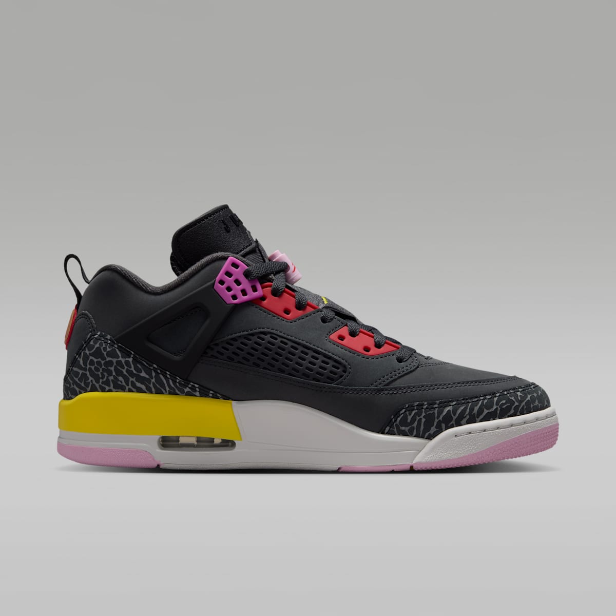 Jordan Spizike Low Men's Shoes - Anthracite/Black/Wolf Grey/University Red - Image 3