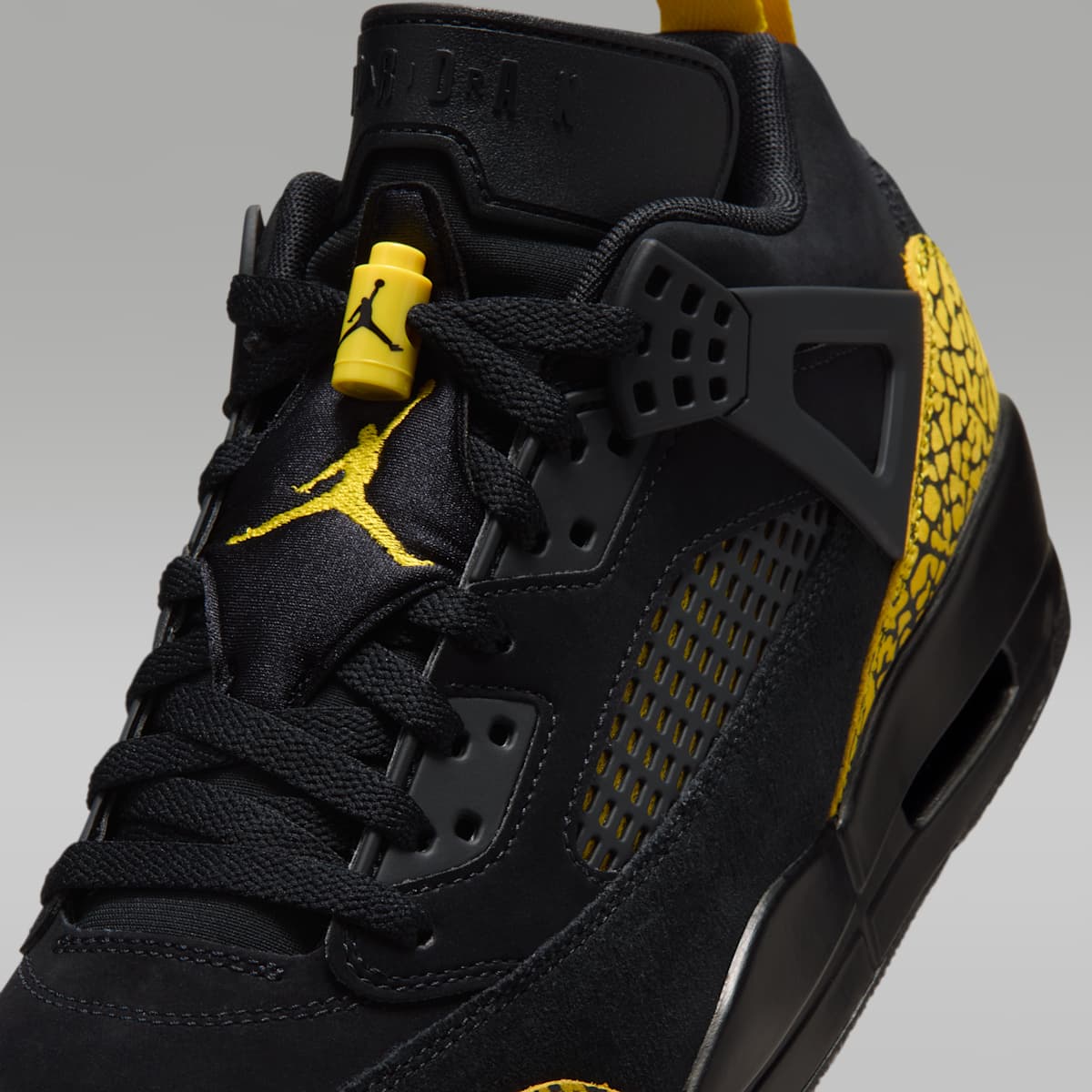Jordan Spizike Low Men's Shoes - Black/Speed Yellow/Speed Yellow/Black - Image 7