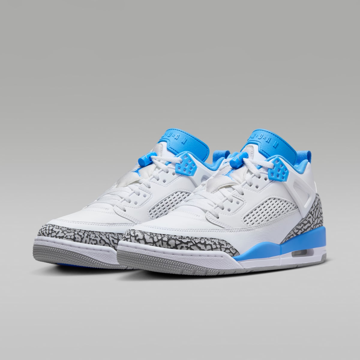 Jordan Spizike Low Men's Shoes - White/Wolf Grey/Anthracite/University Blue - Image 5
