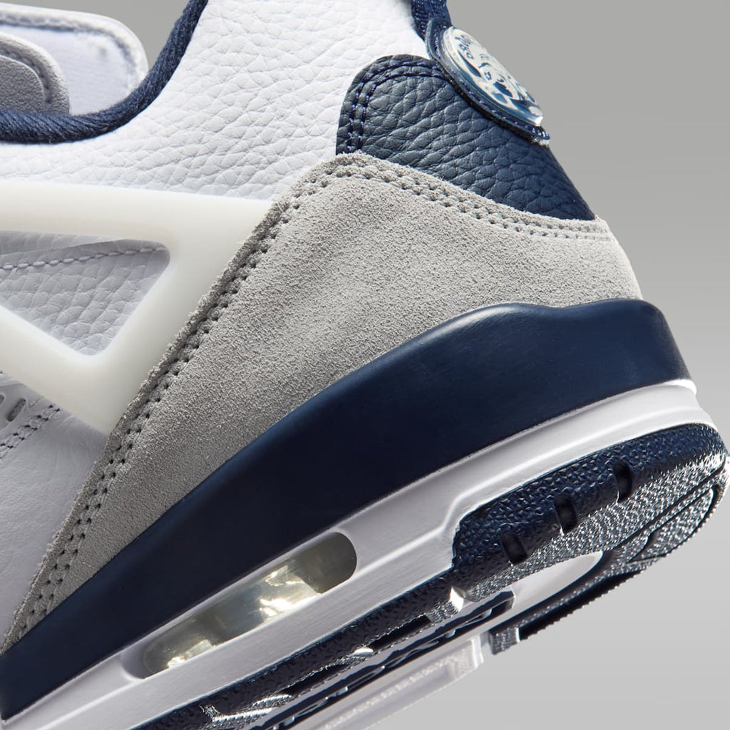 Jordan Spizike Low Men's Shoes - White/Grey Fog/Pink Foam/Obsidian - Image 8