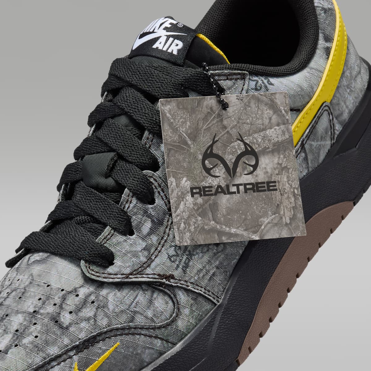 Jordan Strada Realtree Men's Shoes - Multi-Color/Bright Citron/Black/White - Image 9