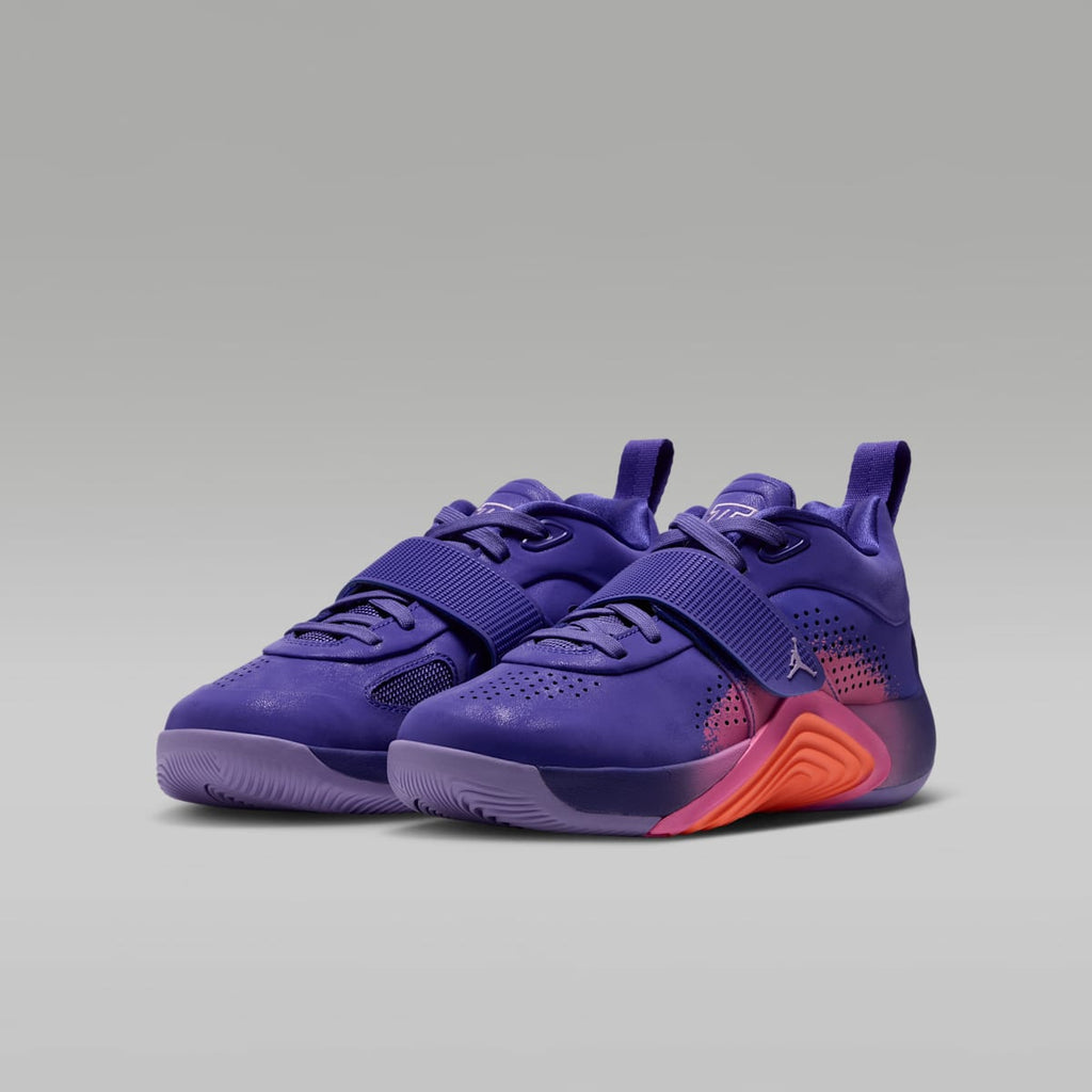 Tatum 5 Big Kids' Basketball Shoes - Bright Concord/Urban Lilac/China Rose/Bright Mango