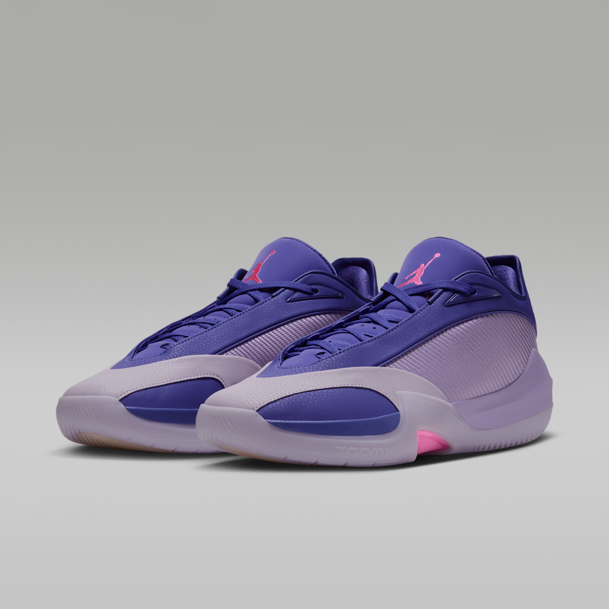 Women's Jordan Triangle Basketball Shoes - Bright Concord/Urban Lilac/Infinite Lilac/Laser Fuchsia