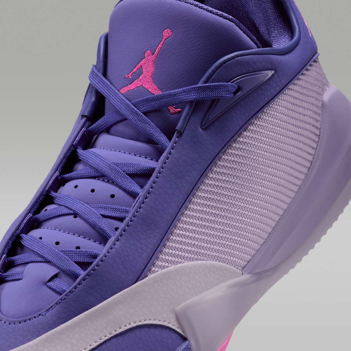 Women's Jordan Triangle Basketball Shoes - Bright Concord/Urban Lilac/Infinite Lilac/Laser Fuchsia