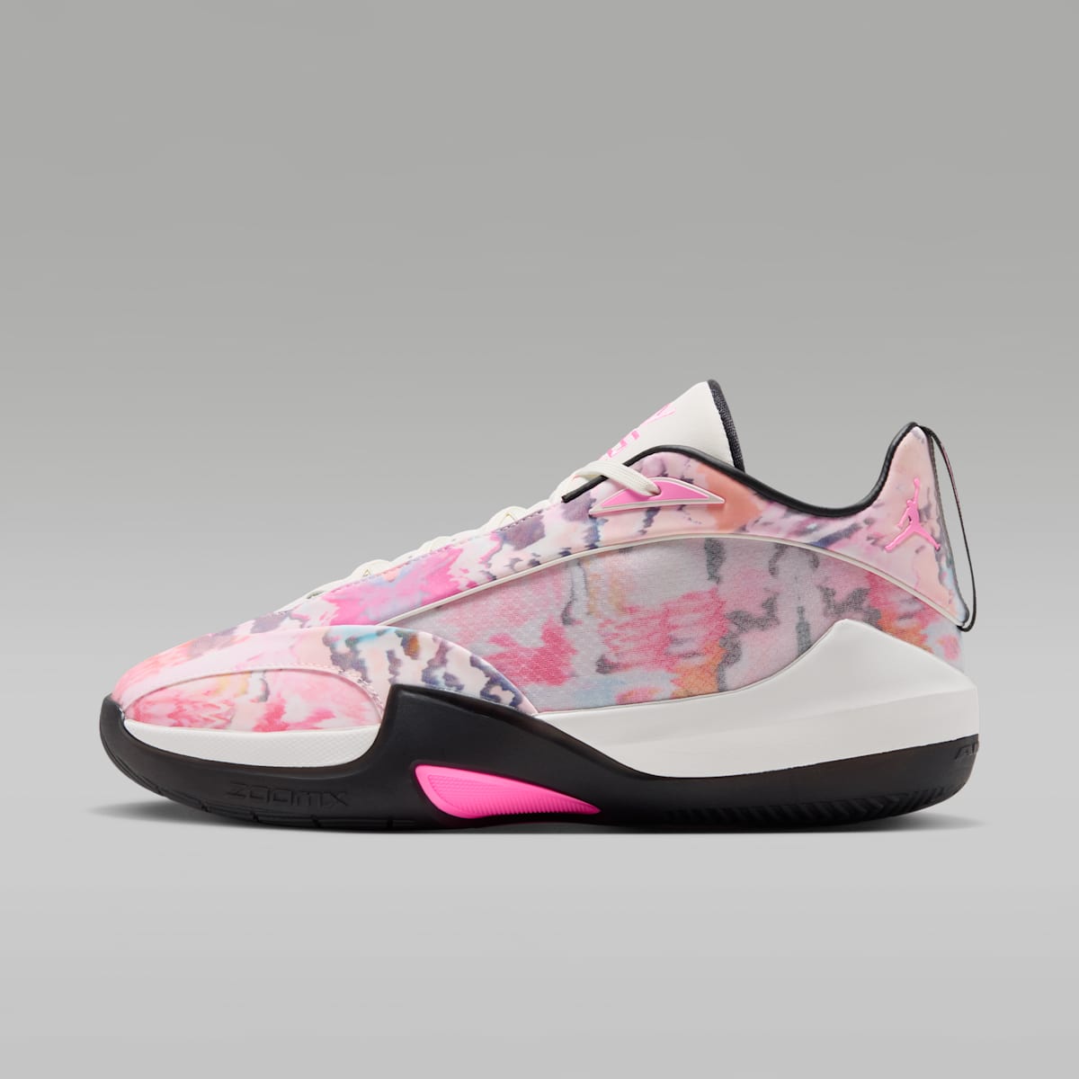 Jordan Triangle Basketball Shoes - Sail/Black/Pink Beam - Image 1