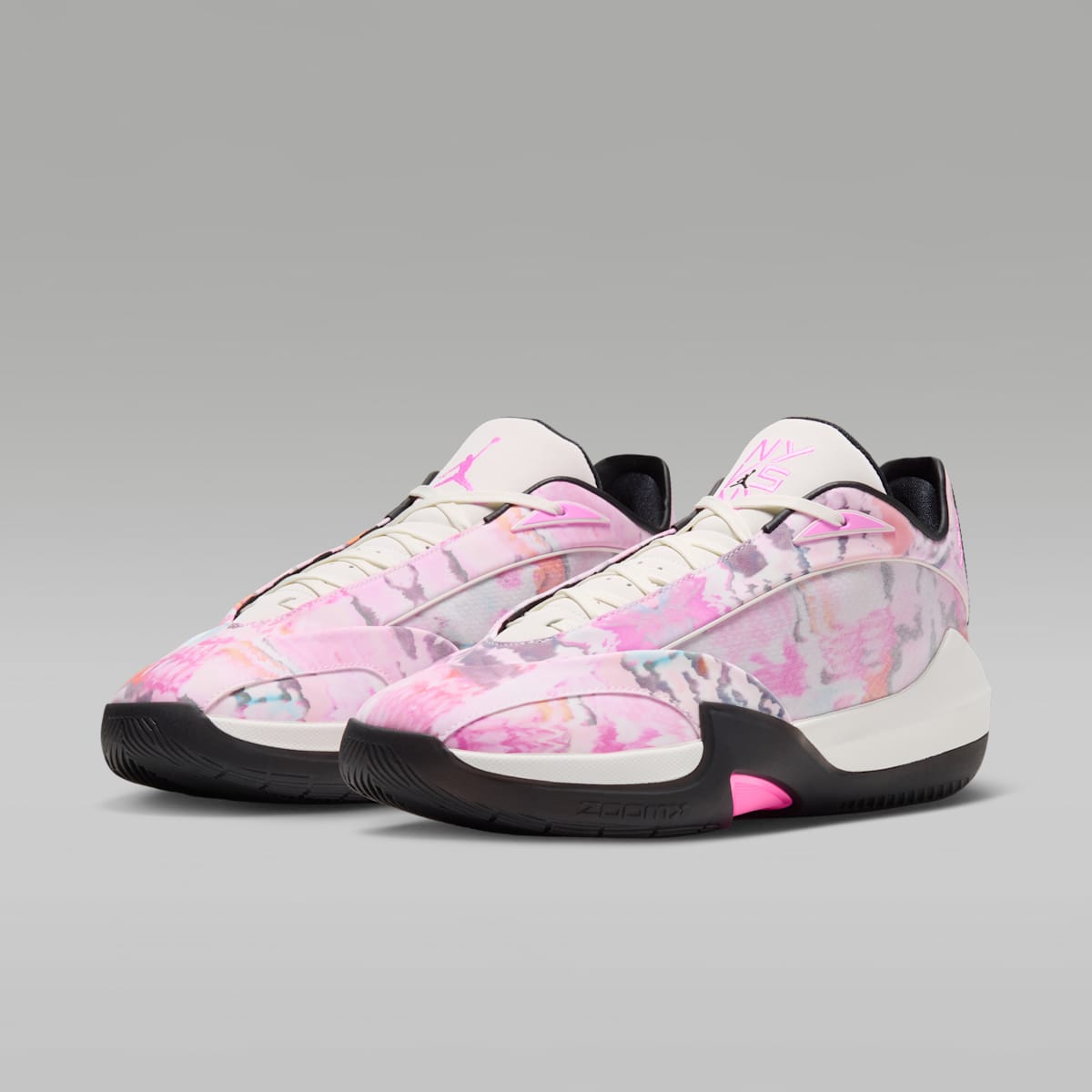 Jordan Triangle Basketball Shoes - Sail/Black/Pink Beam - Image 5