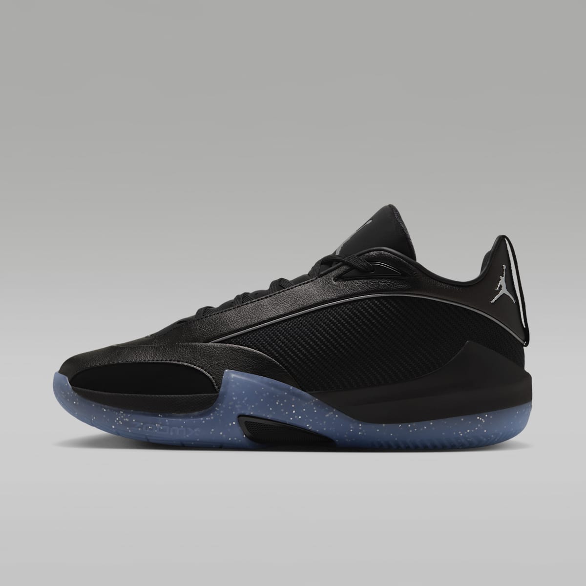 Jordan Triangle Basketball Shoes - Black/Metallic Silver - Image 1