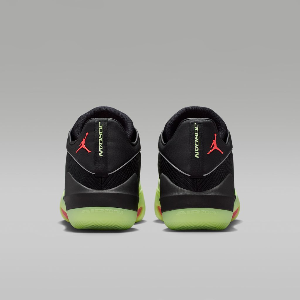 Women's Jordan Triangle Basketball Shoes - Black/Barely Volt/Infrared 23