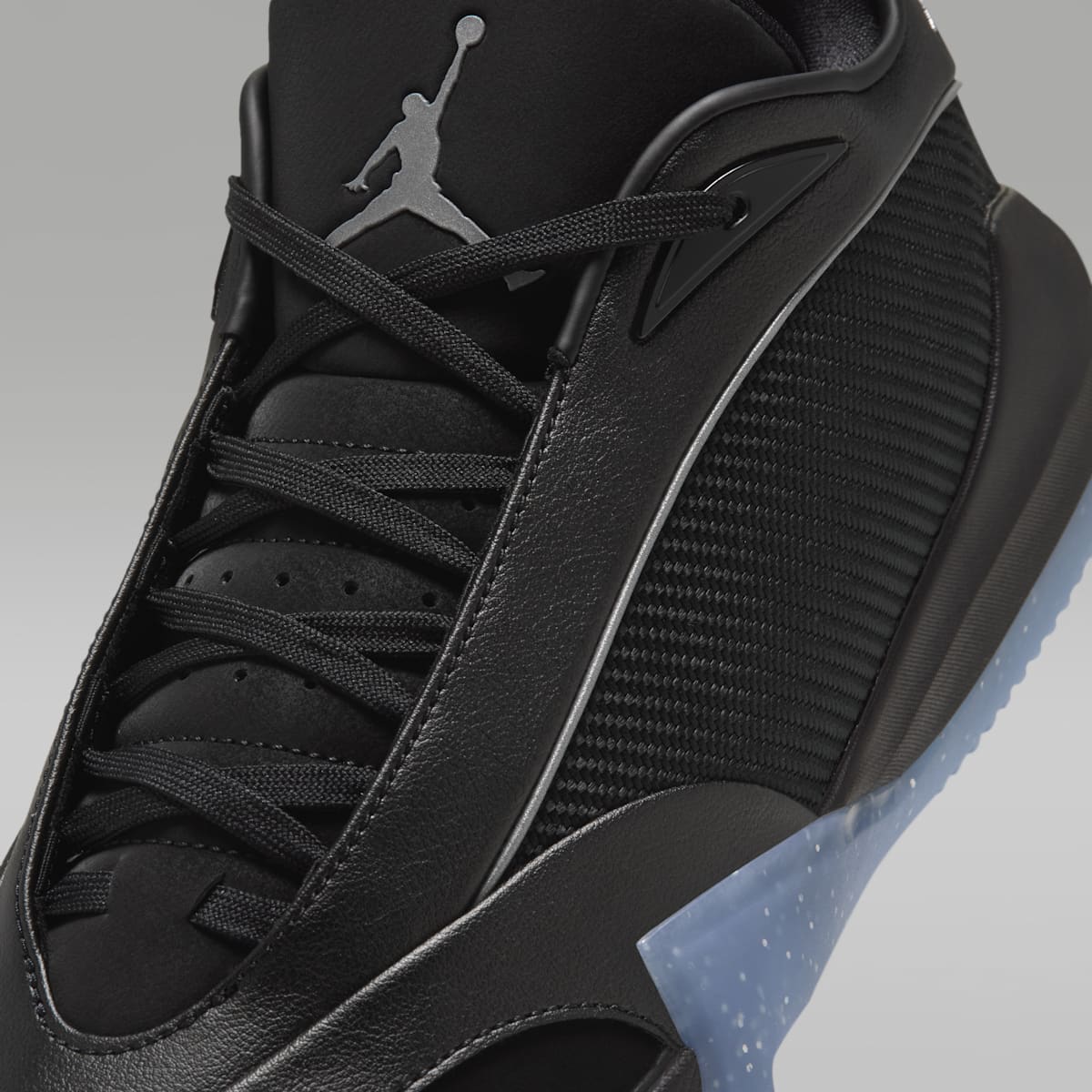 Jordan Triangle Basketball Shoes - Black/Metallic Silver - Image 7