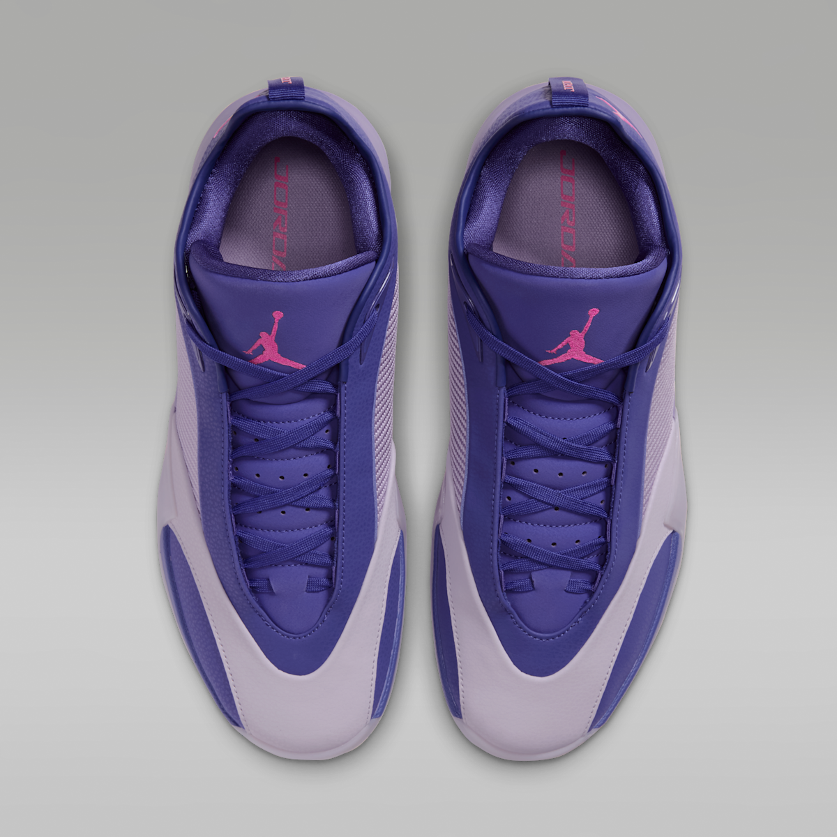 Women's Jordan Triangle Basketball Shoes - Bright Concord/Urban Lilac/Infinite Lilac/Laser Fuchsia