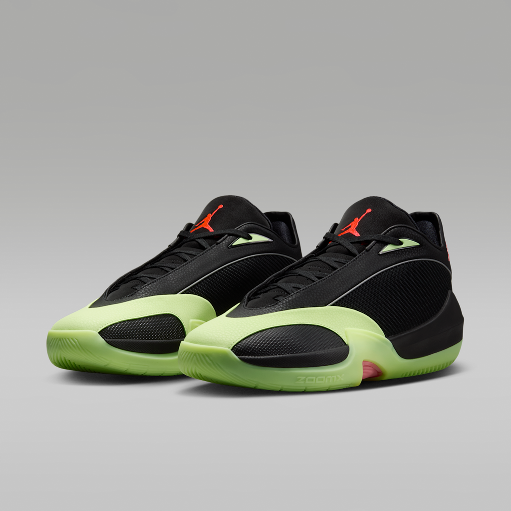 Women's Jordan Triangle Basketball Shoes - Black/Barely Volt/Infrared 23