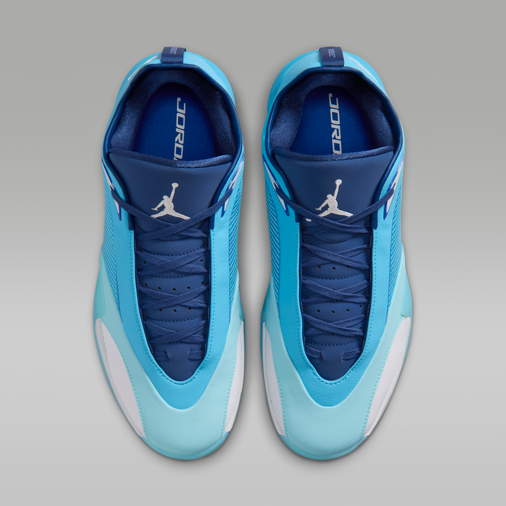 Women's Jordan Triangle Basketball Shoes - Baltic Blue/Copa/Coastal Blue/White