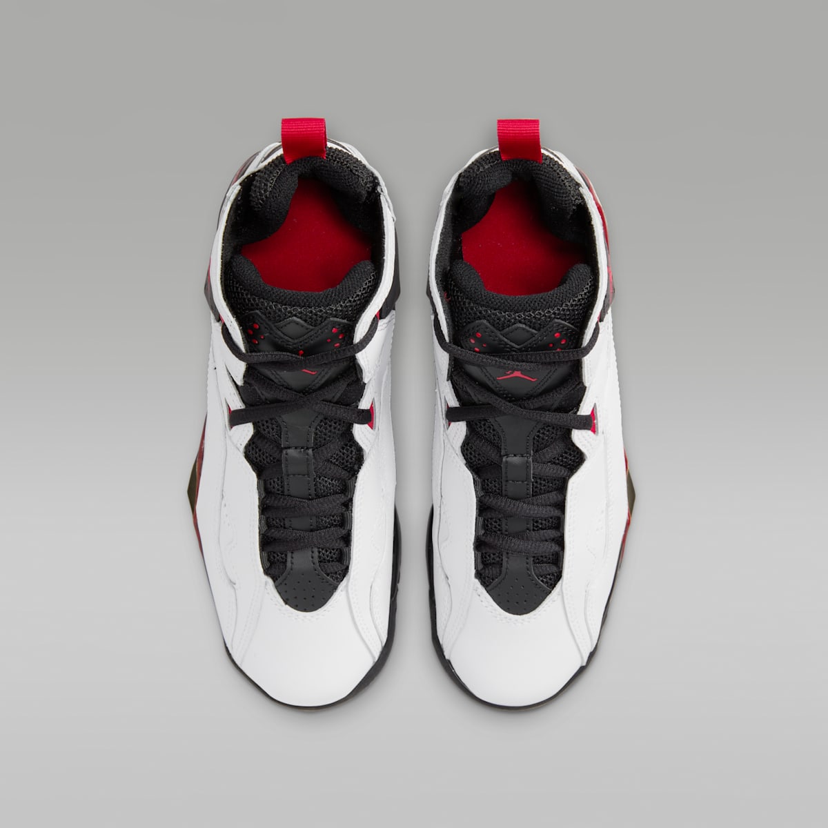 Jordan True Flight Big Kids' Shoes - White/Varsity Red/Black