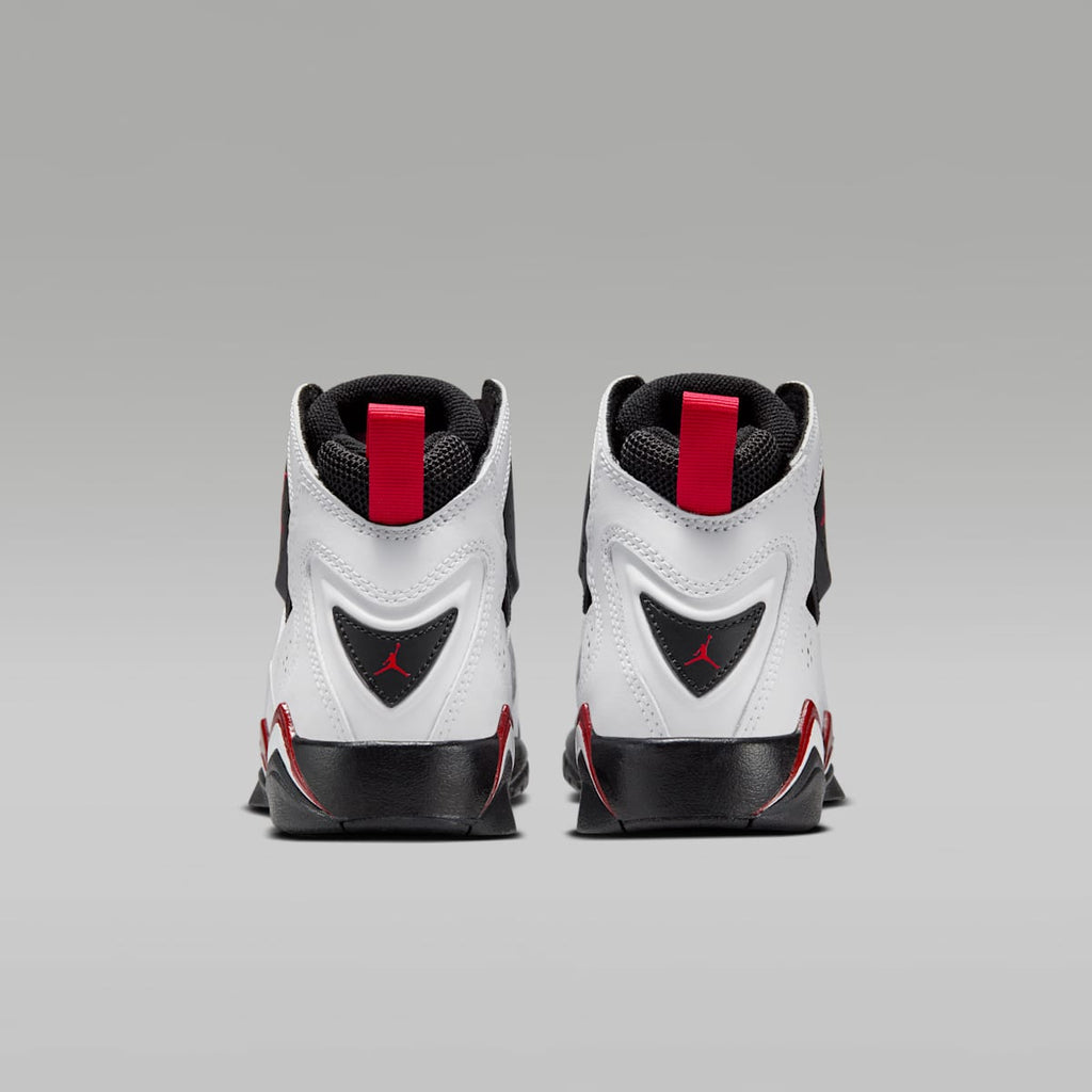Jordan True Flight Big Kids' Shoes - White/Varsity Red/Black