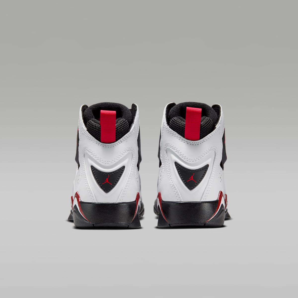 Jordan True Flight Big Kids' Shoes - White/Varsity Red/Black