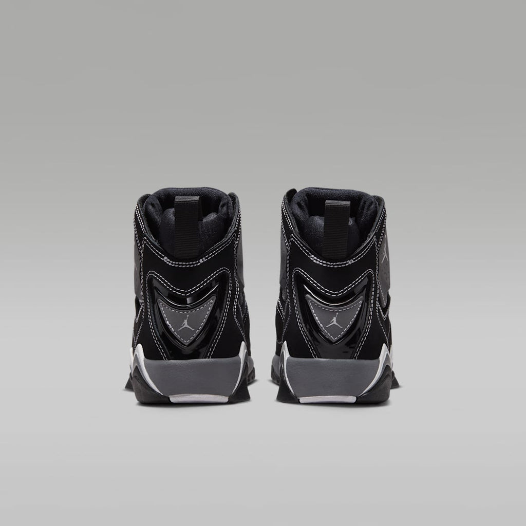 Jordan True Flight Big Kids' Shoes - Black/Light Graphite/Metallic Silver
