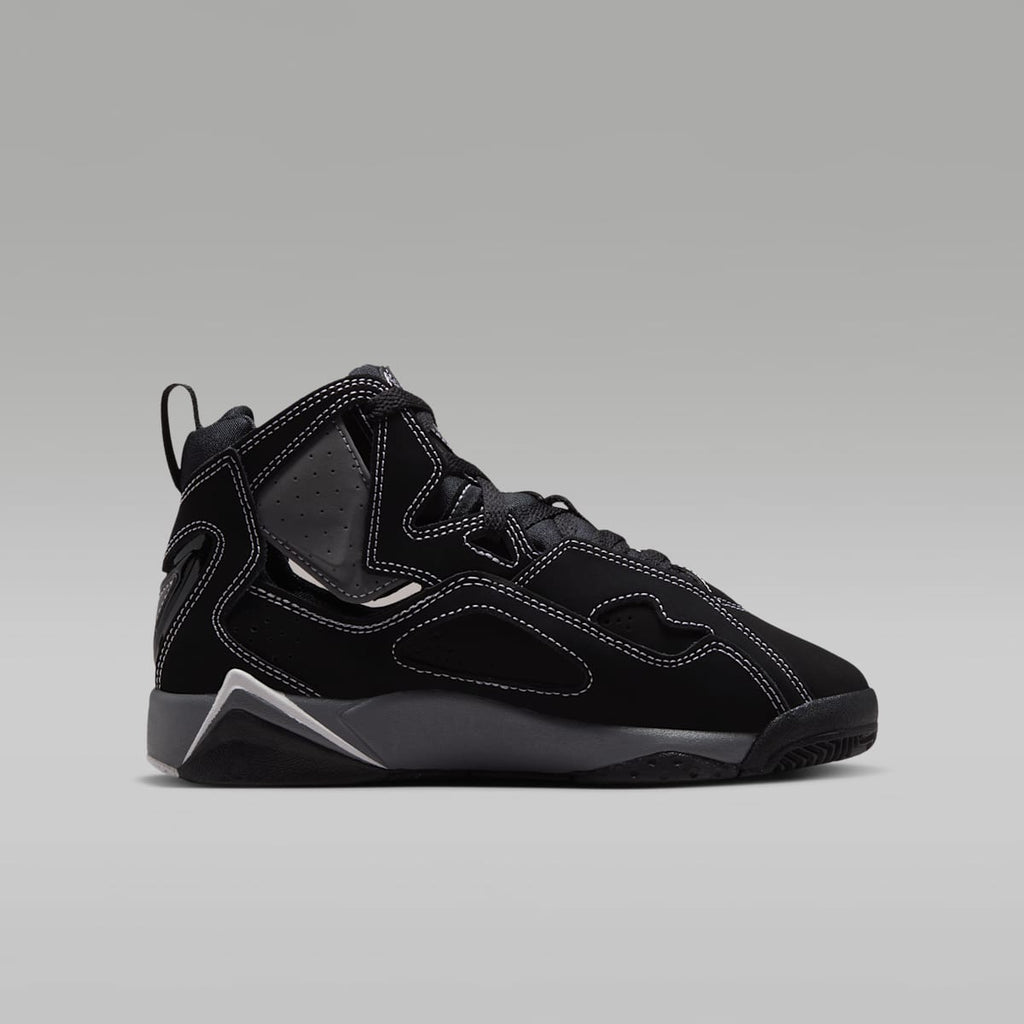 Jordan True Flight Big Kids' Shoes - Black/Light Graphite/Metallic Silver