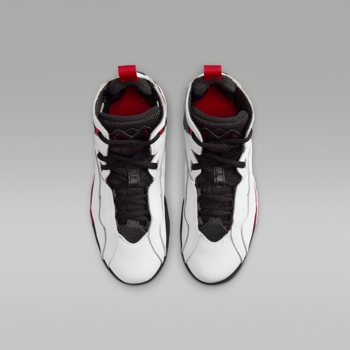 Jordan True Flight Little Kids' Shoes - White/Varsity Red/Black