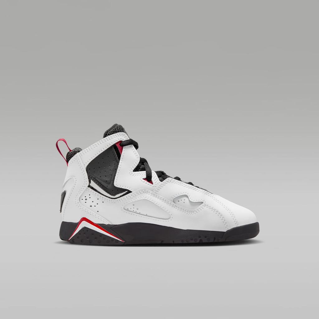 Jordan True Flight Little Kids' Shoes - White/Varsity Red/Black