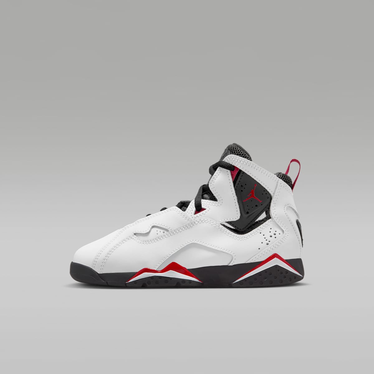 Jordan True Flight Little Kids' Shoes - White/Varsity Red/Black