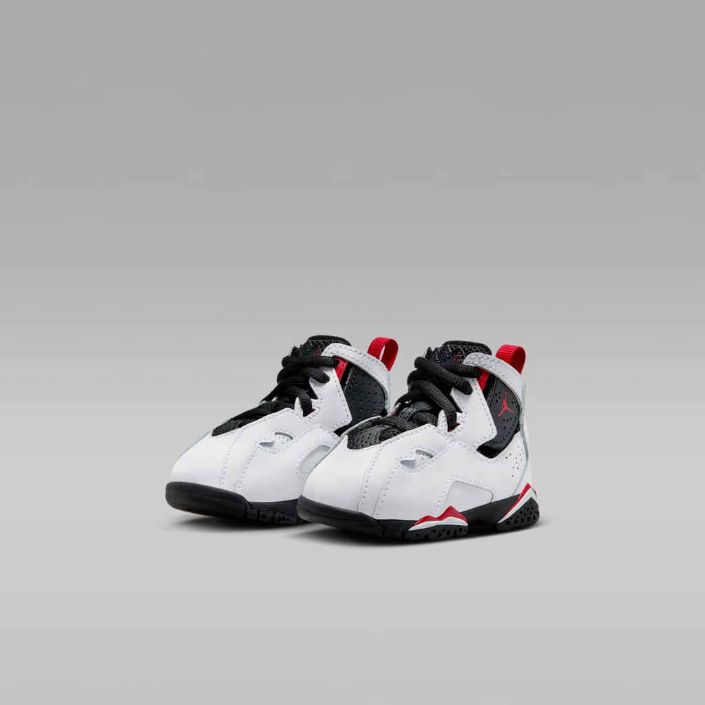 Jordan True Flight Baby/Toddler Shoes - White/Varsity Red/Black