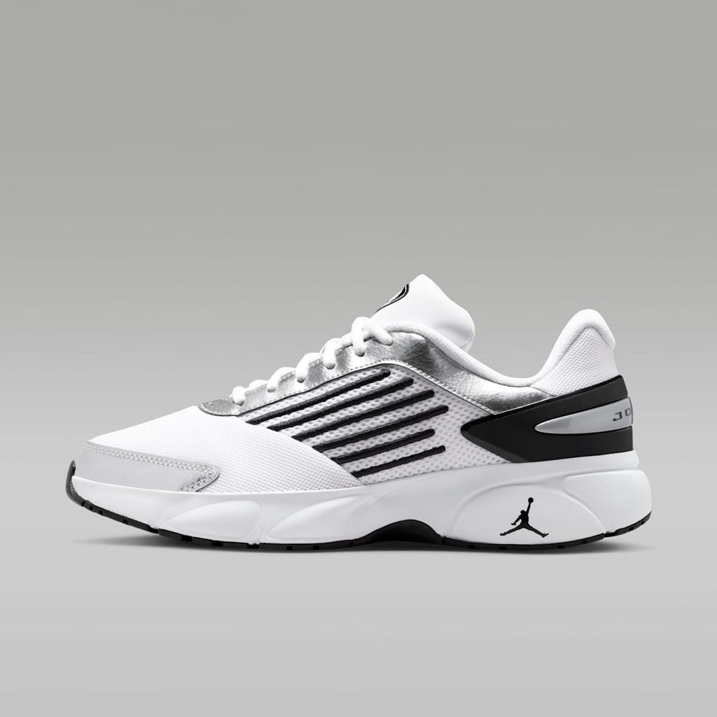 Jordan Trunner Flow Men's Shoes - White/Black/Metallic Silver/White - Image 1