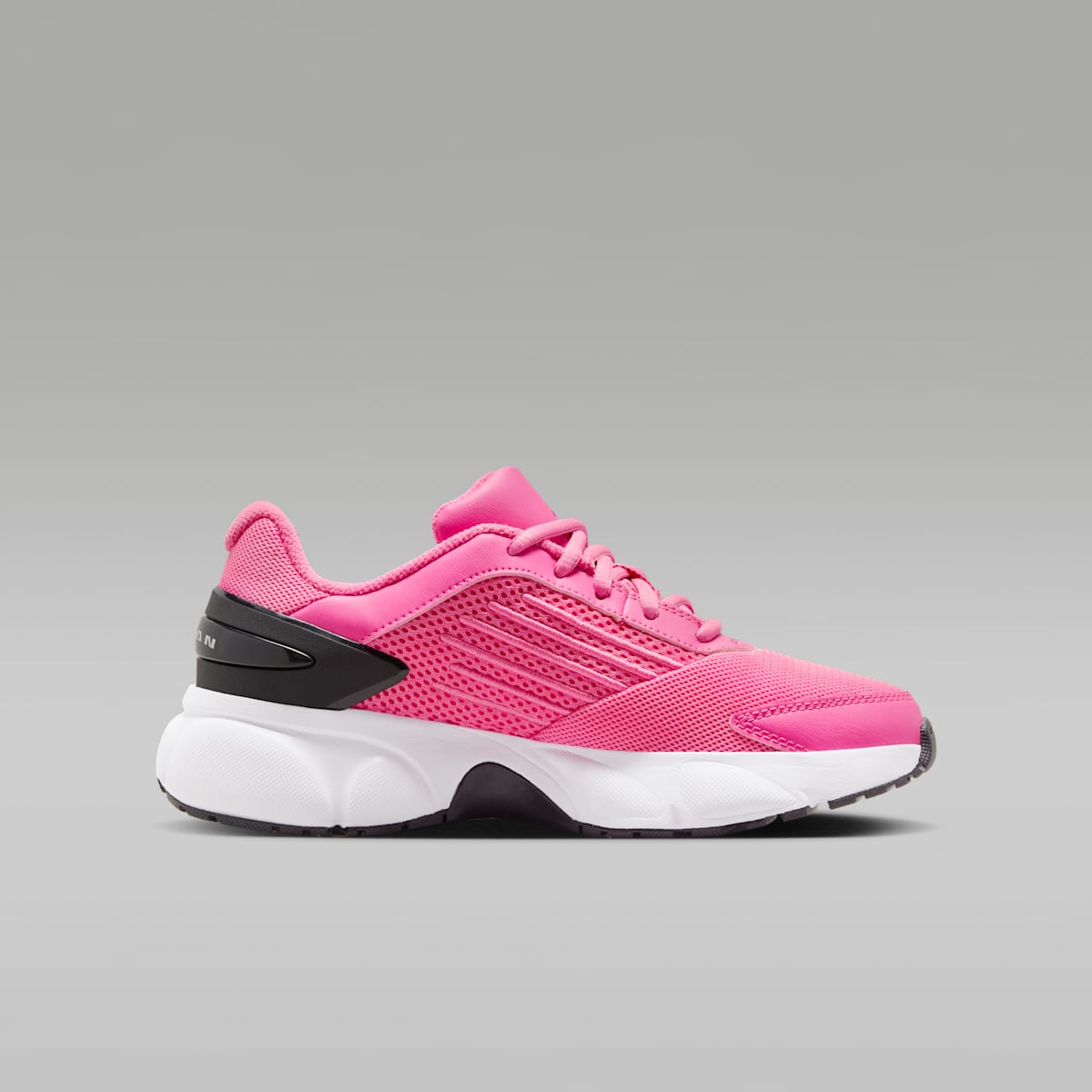 Jordan Trunner Flow Big Kids' Shoes - Pinksicle/White/Black - Image 3