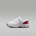 Jordan Trunner Flow Little Kids' Shoes - White/Gym Red/Metallic Silver/Black - Image 1