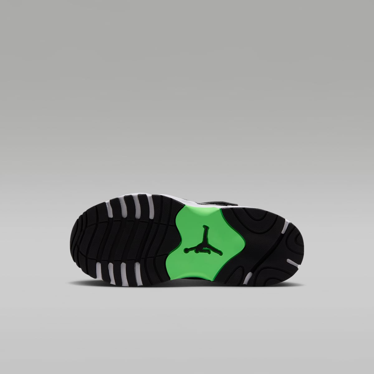 Jordan Trunner Flow Little Kids' Shoes - Dark Grey/Black/White/Scream Green - Image 2