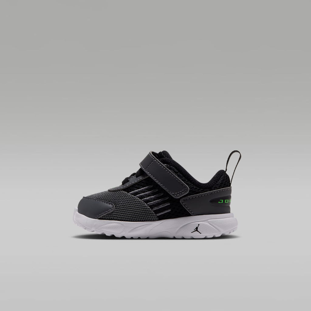 Jordan Trunner Flow Baby/Toddler Shoes - Dark Grey/Black/White/Scream Green