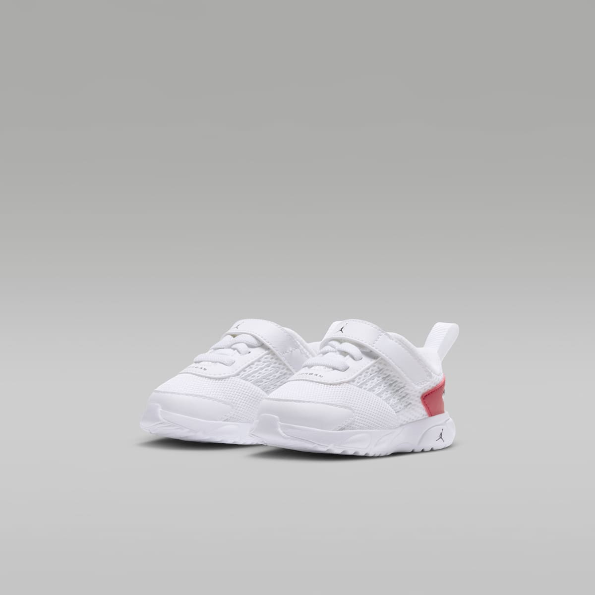 Jordan Trunner Flow Baby/Toddler Shoes - White/Gym Red/Metallic Silver/Black
