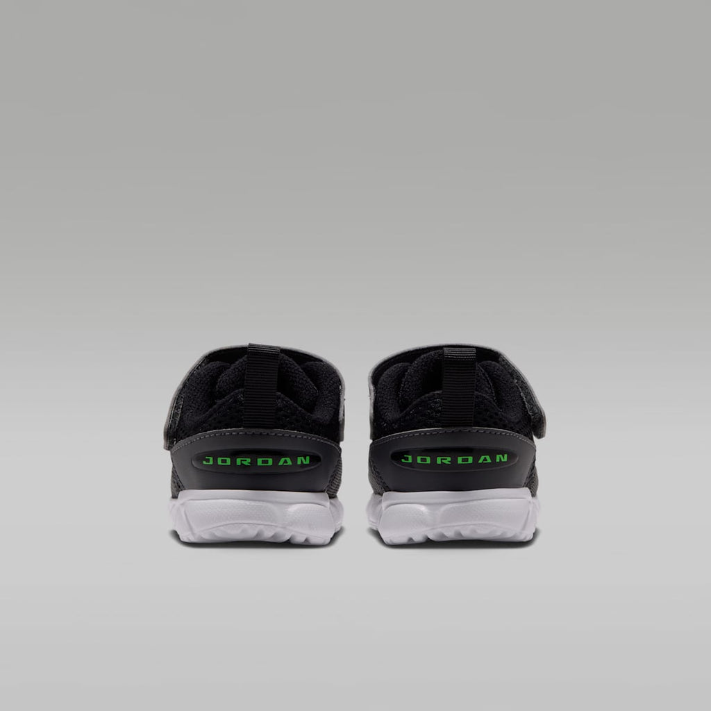 Jordan Trunner Flow Baby/Toddler Shoes - Dark Grey/Black/White/Scream Green