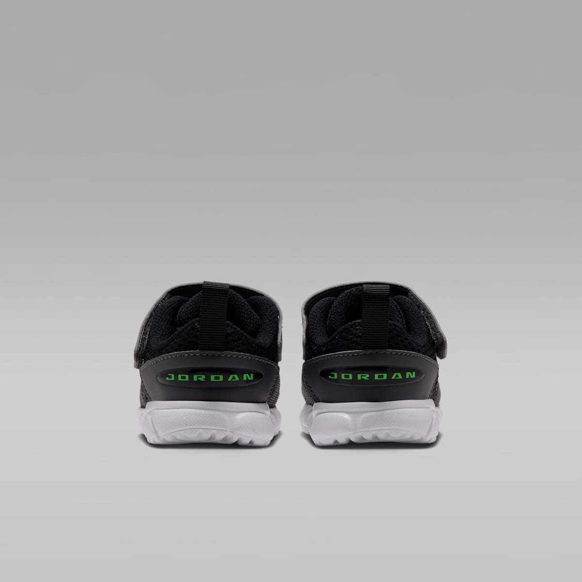 Jordan Trunner Flow Baby/Toddler Shoes - Dark Grey/Black/White/Scream Green