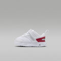 Jordan Trunner Flow Baby/Toddler Shoes - White/Gym Red/Metallic Silver/Black