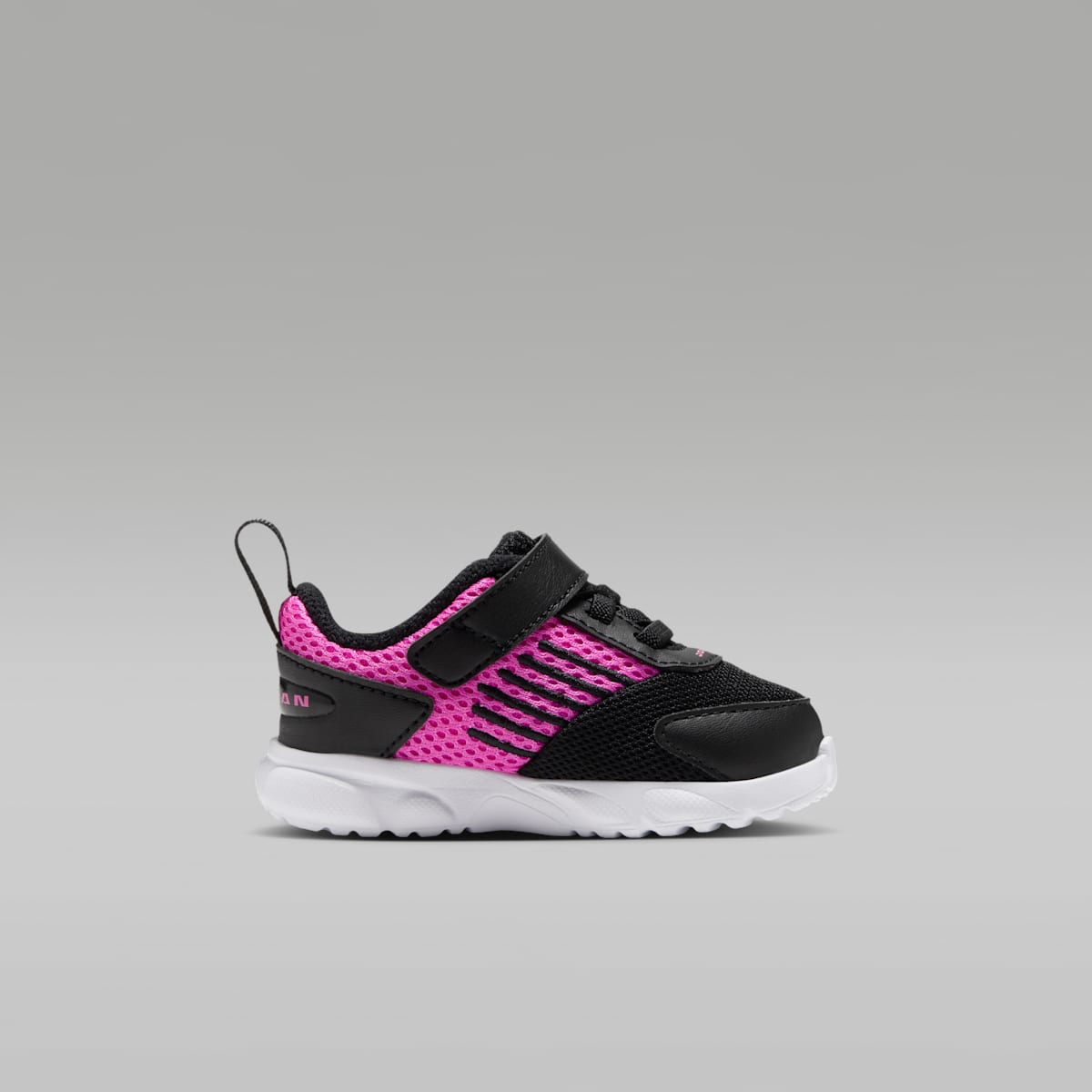 Jordan Trunner Flow Baby/Toddler Shoes - Black/White/Laser Fuchsia - Image 3