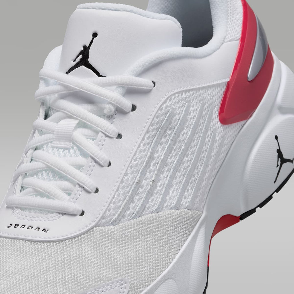 Jordan Trunner Flow Men's Shoes - White/Gym Red/Metallic Silver/Black - Image 7