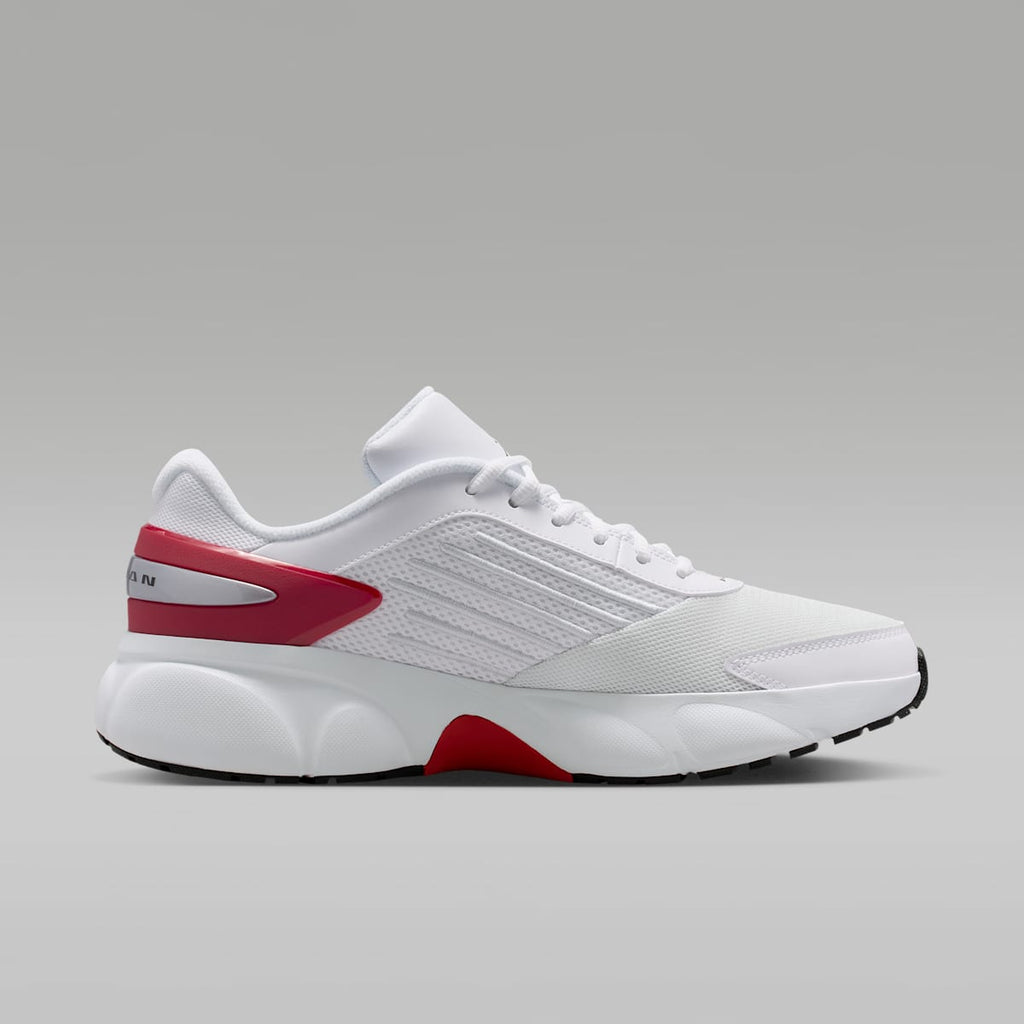 Jordan Trunner Flow Men's Shoes - White/Gym Red/Metallic Silver/Black - Image 3