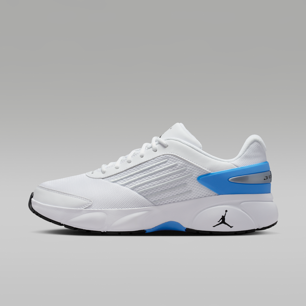 Women's Jordan Trunner Flow Men's Shoes - White/University Blue/Metallic Silver/Black