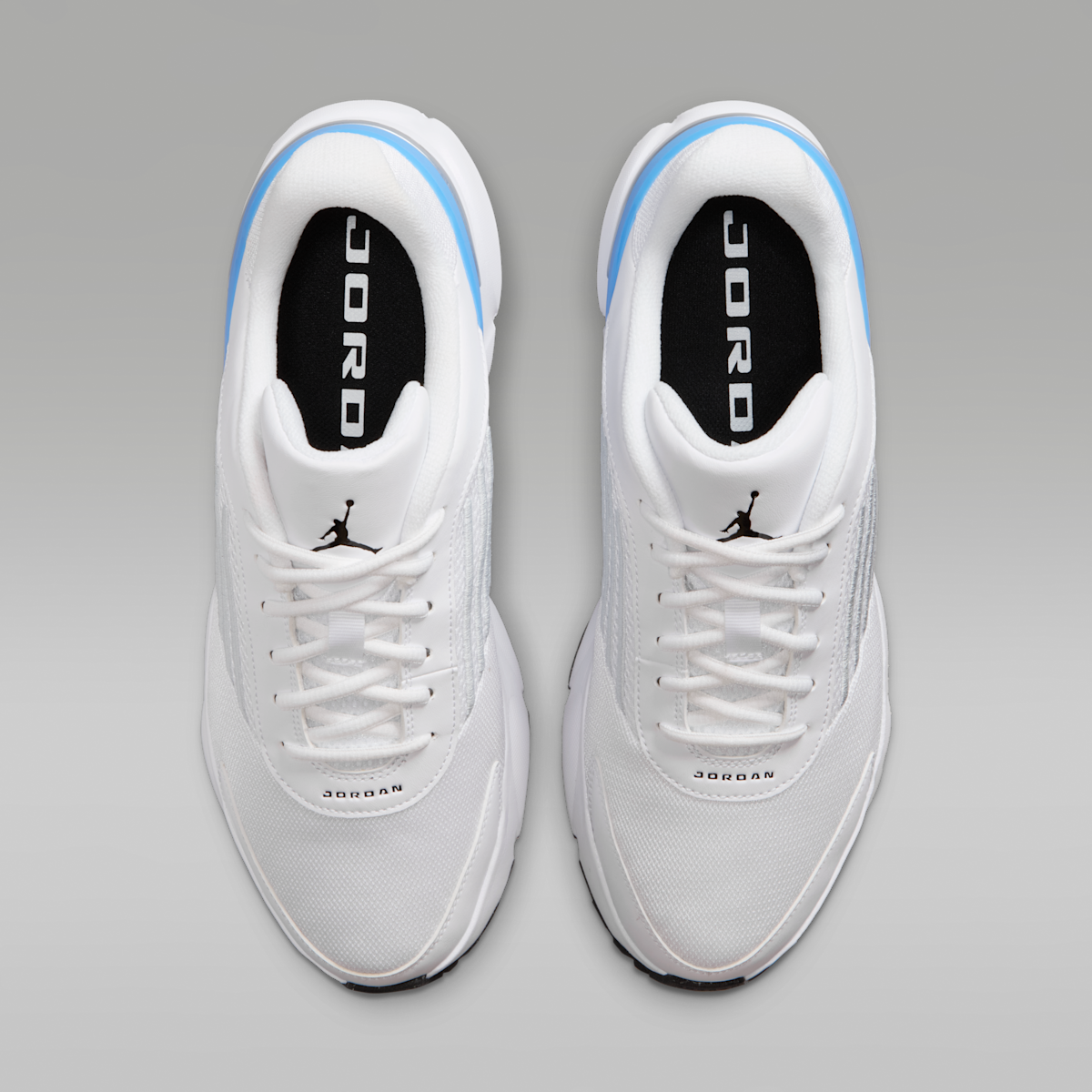 Women's Jordan Trunner Flow Men's Shoes - White/University Blue/Metallic Silver/Black