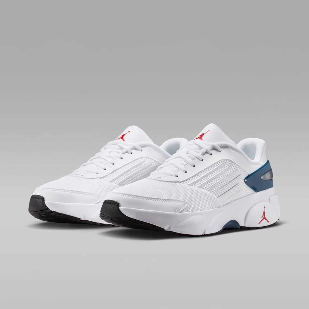 Jordan Trunner Flow Men's Shoes - White/True Blue/Black/Fire Red - Image 5
